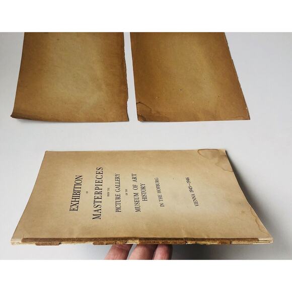 Vintage 1946 Hofburg Museum Exhibition Catalog WWII Art History Vienna Monuments - Picture 3 of 14